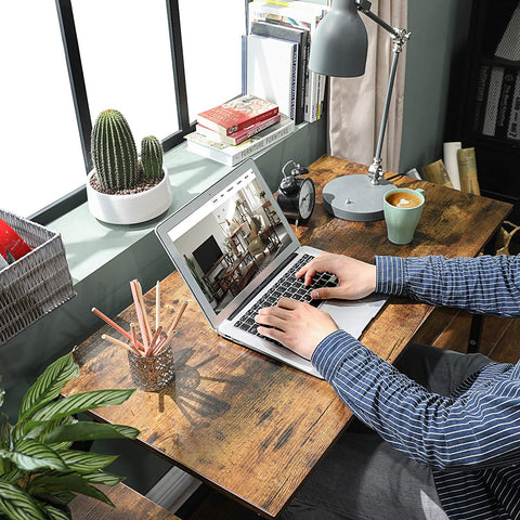 Rootz Whatcom Desk - Industrial Work Table - Computer Desk - Desks - 100 x 50 x 75 cm (LxWxH)